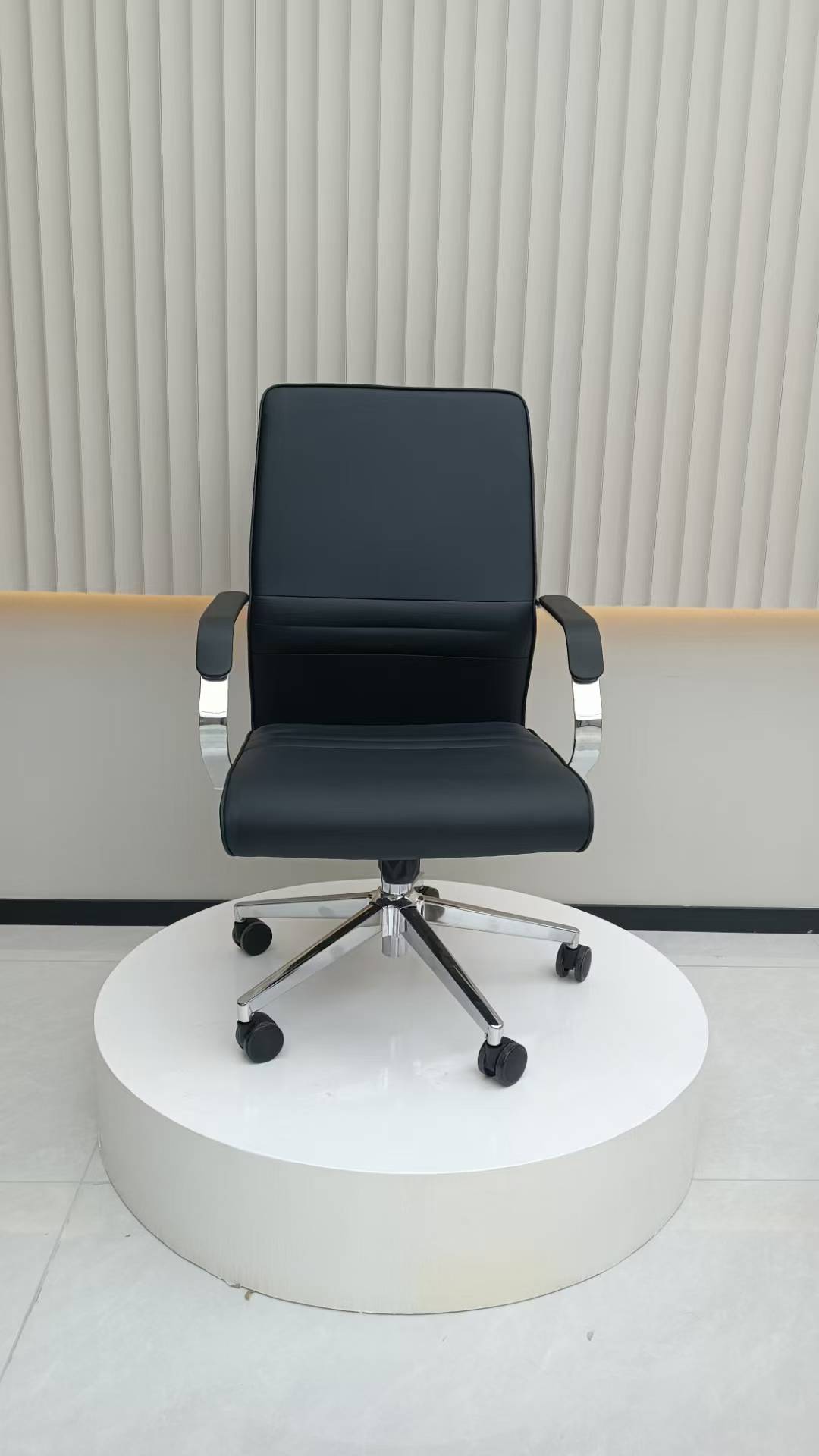 Modern minimalist style office chair display